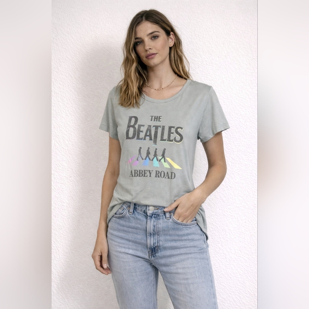 The Beatles Abbey Road Kids T-Shirt - Gray